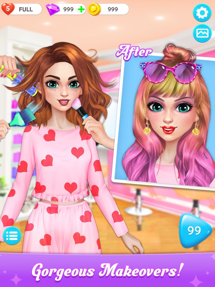 Project Makeup: Makeover Story screenshot image 4_Popularmodapk.com