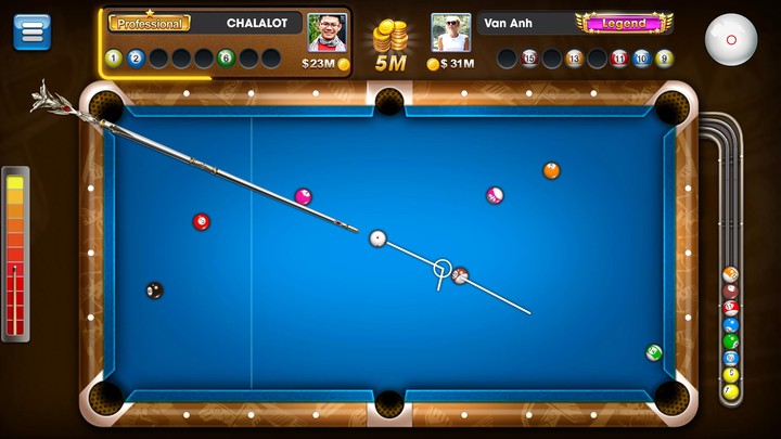 Billiards ZingPlay 8 Ball Pool screenshot image 1_Popularmodapk.com