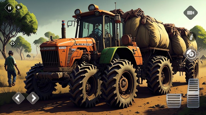 Tractor Driving Games: Farming screenshot image 2_Popularmodapk.com