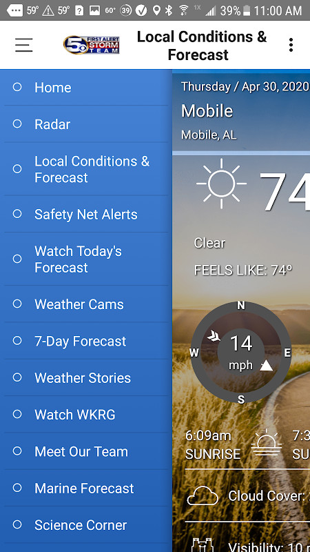 WKRG Weather screenshot image 8_Popularmodapk.com