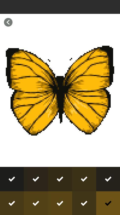 Tap Color by Number Butterfly screenshot image 3_Popularmodapk.com