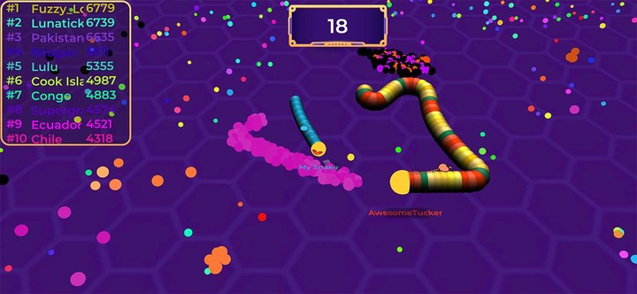 Snake Game, Bhukha SnakeBattle screenshot image 5_Popularmodapk.com