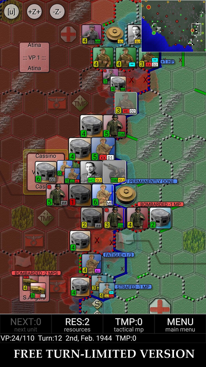 Anzio & Cassino (turn-limit) screenshot image 1_Popularmodapk.com