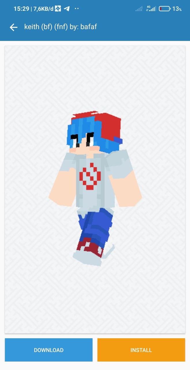 FNF Minecraft Skins PE screenshot image 7_Popularmodapk.com