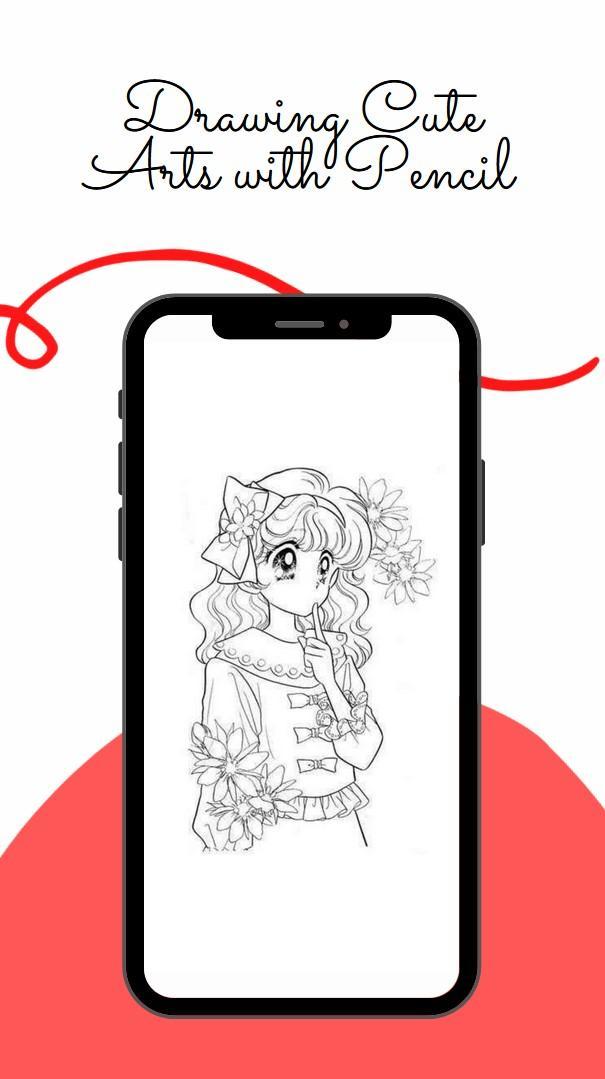 Cute Pencil Drawing Ideas screenshot image 1_Popularmodapk.com
