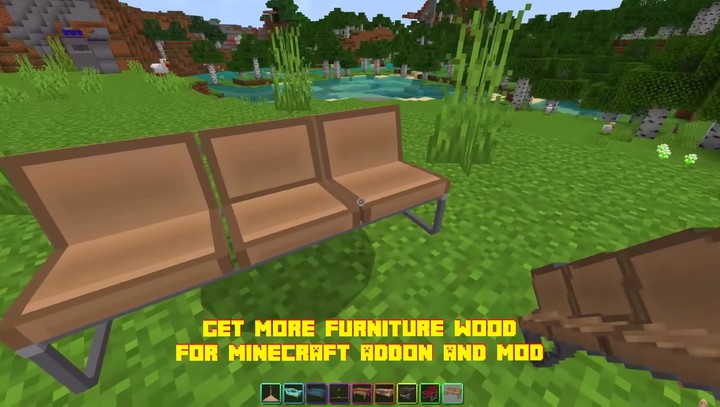 Mod furniture wood minecraft screenshot image 8_Popularmodapk.com