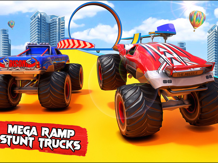 Impossible Monster Truck Stunt screenshot image 6_Popularmodapk.com