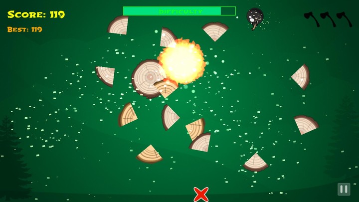 Chop It - Slice Wood screenshot image 4_Popularmodapk.com