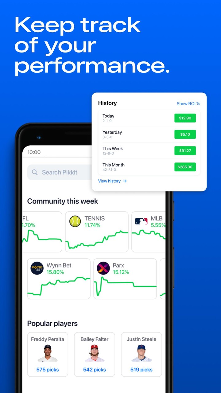 Pikkit: Sports Bet Tracker screenshot image 5_Popularmodapk.com