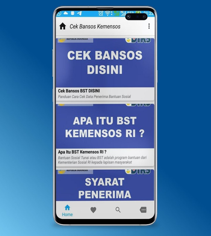 Cek Bansos DTKS BBM PKH BPNT screenshot image 8_Popularmodapk.com