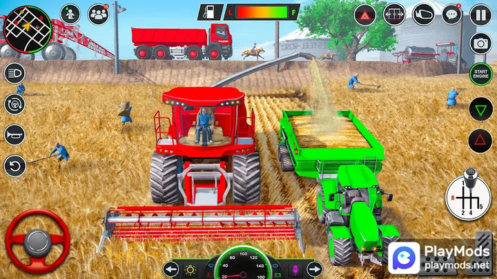 Indian Farming Tractor Game 3D<span>(Speed Hack)</span> screenshot image 1_Popularmodapk.com