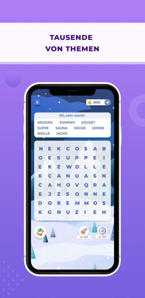 Wortsuche Abenteuer Deutsch screenshot image 3_Popularmodapk.com