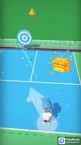 Tropical Tennis Swipe<span>(AD Remove-Free Rewards)</span> screenshot image 4_Popularmodapk.com