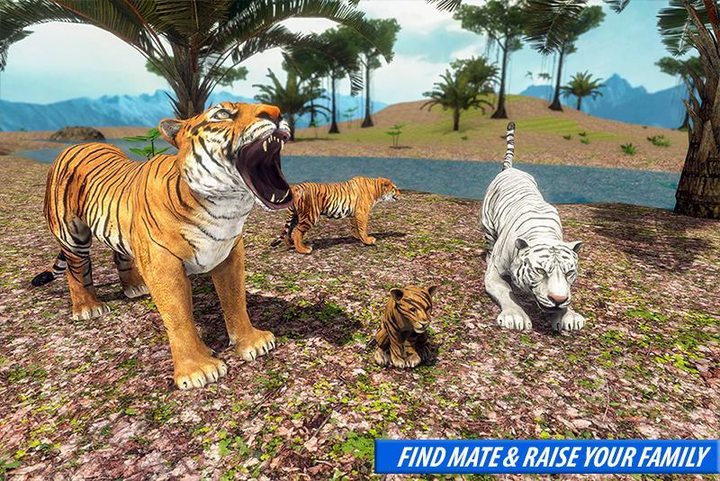 Angry Tiger Family Simulator screenshot image 5_Popularmodapk.com