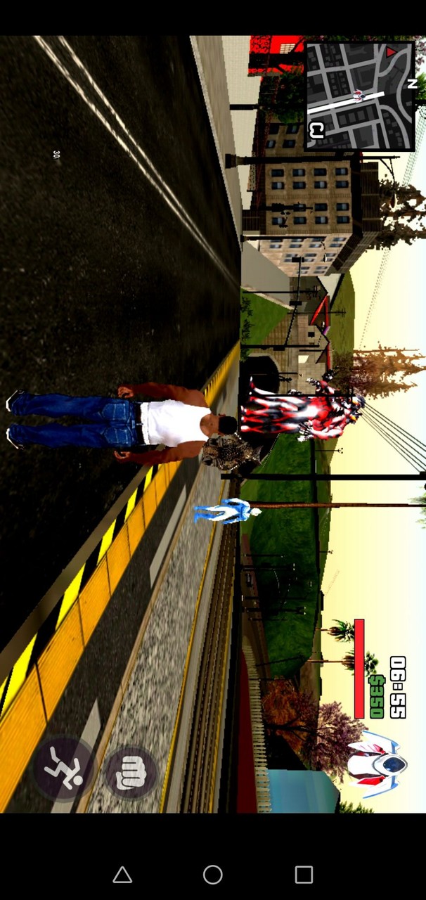 GTA Grand Theft Auto: San Andreas(Ultraman mods) screenshot image 8_Popularmodapk.com