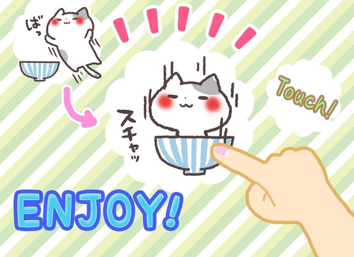 Battery Cat Ochawan Konyanko screenshot image 1_Popularmodapk.com