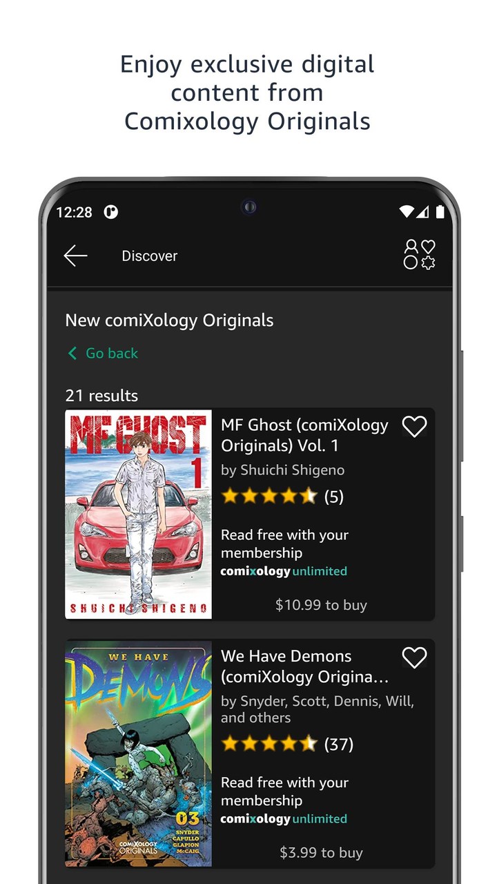 Comics & Manga by Comixology screenshot image 4_Popularmodapk.com