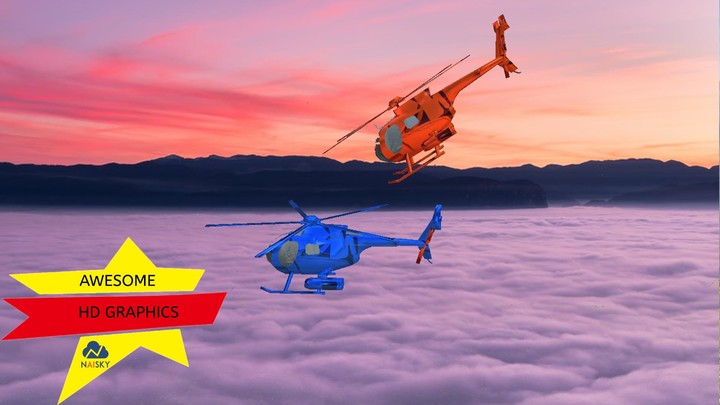 VR City Helicopter Racer screenshot image 2_Popularmodapk.com