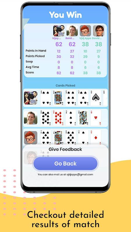 Seep - Sweep Cards Game screenshot image 3_Popularmodapk.com