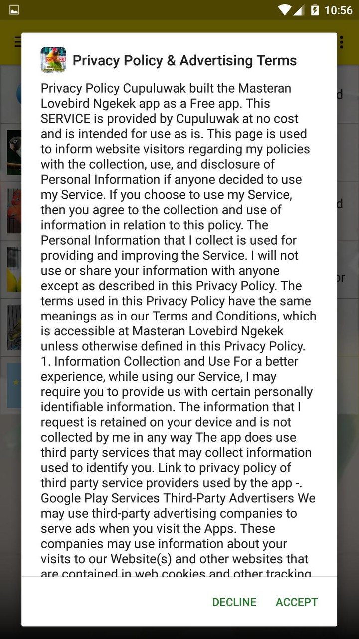 Masteran Lovebird Ngekek screenshot image 1_Popularmodapk.com