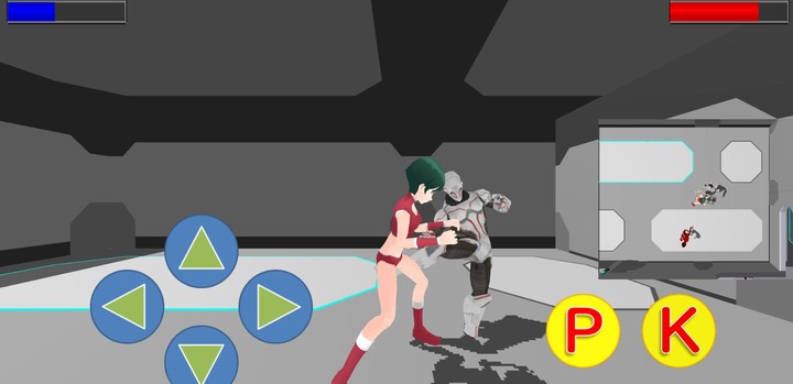 Space Girl, 3D Fighting Game screenshot image 5_Popularmodapk.com