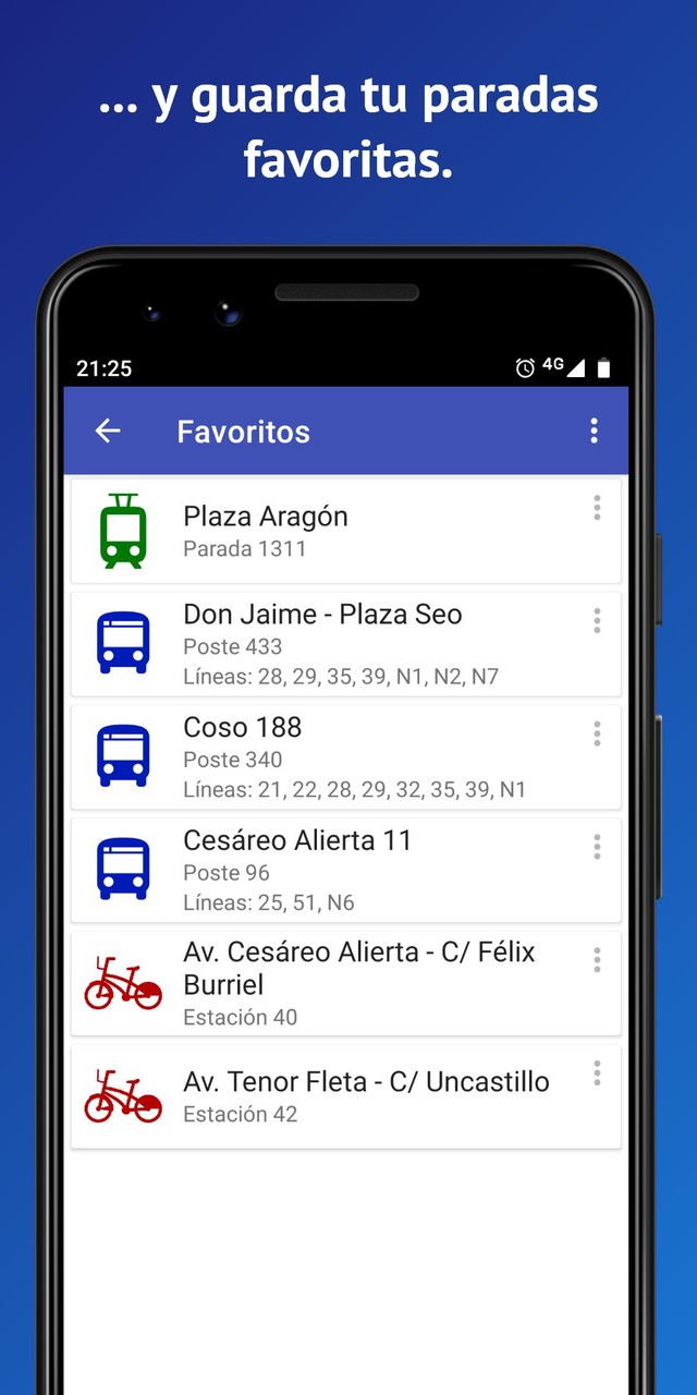 Mueve Zaragoza screenshot image 7_Popularmodapk.com