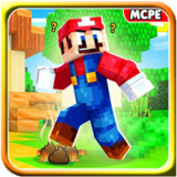 Mario Mod for Minecraft PE1.0_Popularmodapk.com