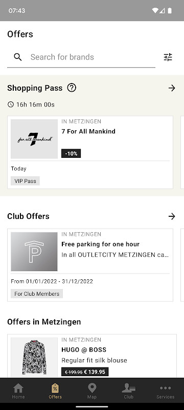 OUTLETCITY METZINGEN screenshot image 1_Popularmodapk.com
