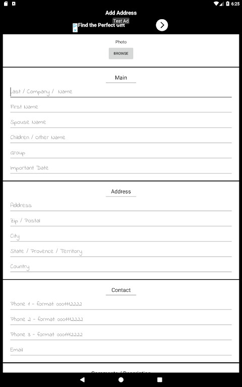 Address Book screenshot image 3_Popularmodapk.com