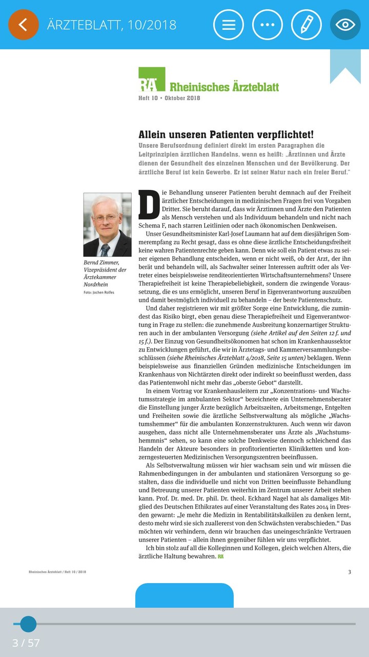 Rheinisches Ärzteblatt RÄ screenshot image 5_Popularmodapk.com
