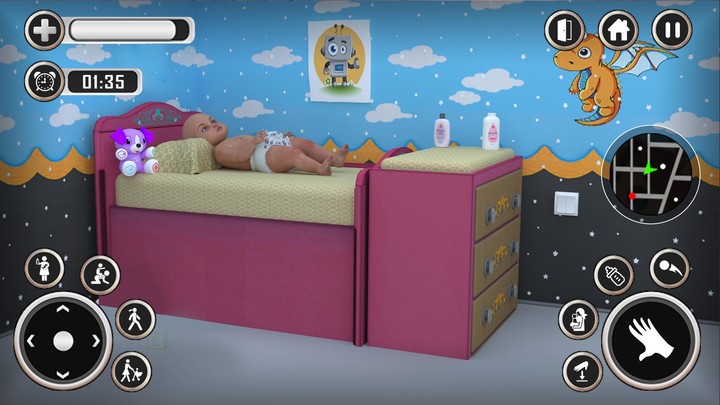 Mom games family simulator 3d screenshot image 4_Popularmodapk.com