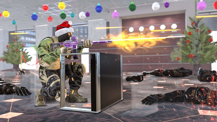 FPS Robot Strike : Gun Games screenshot image 1_Popularmodapk.com