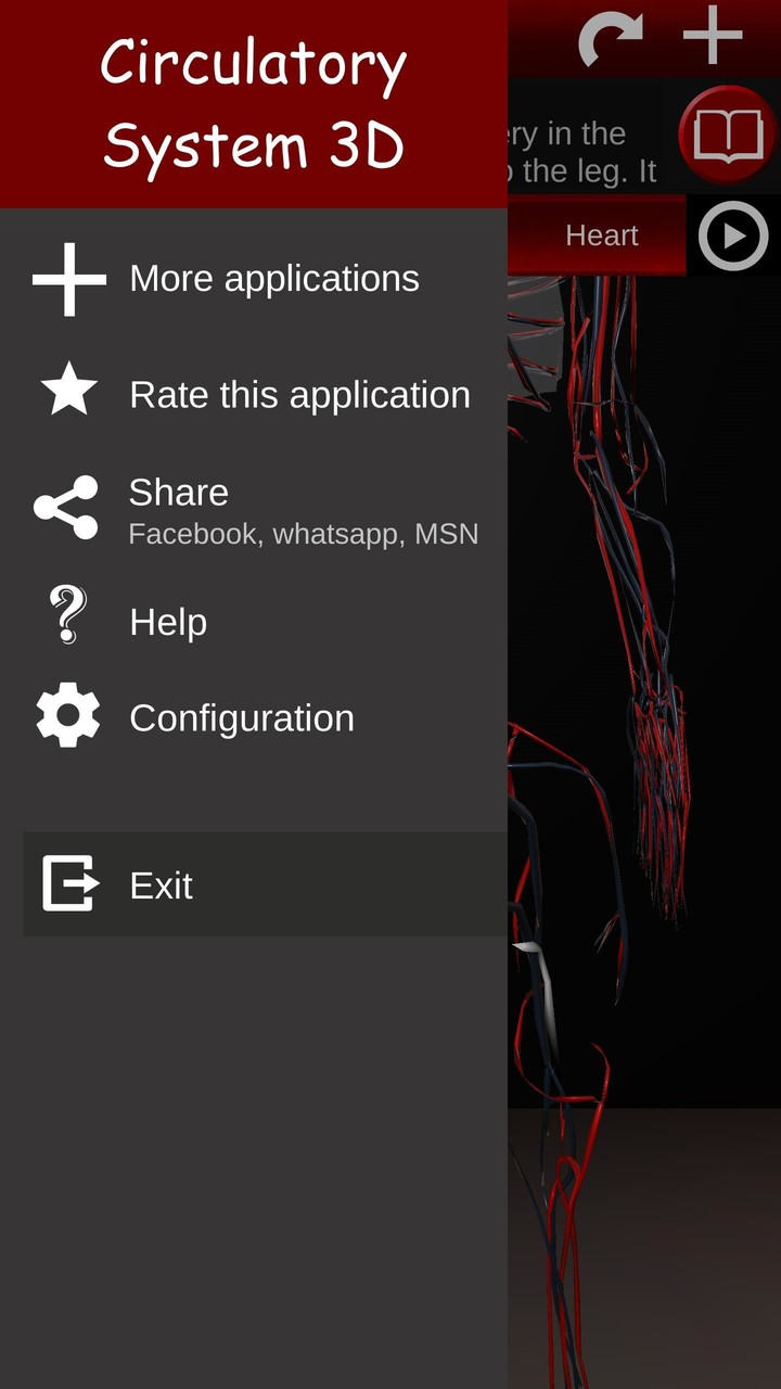 Circulatory System 3D Anatomy screenshot image 8_Popularmodapk.com