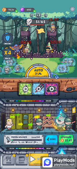 Train Army: Military Empire<span>(Unlimited  Money)</span> screenshot image 3_Popularmodapk.com