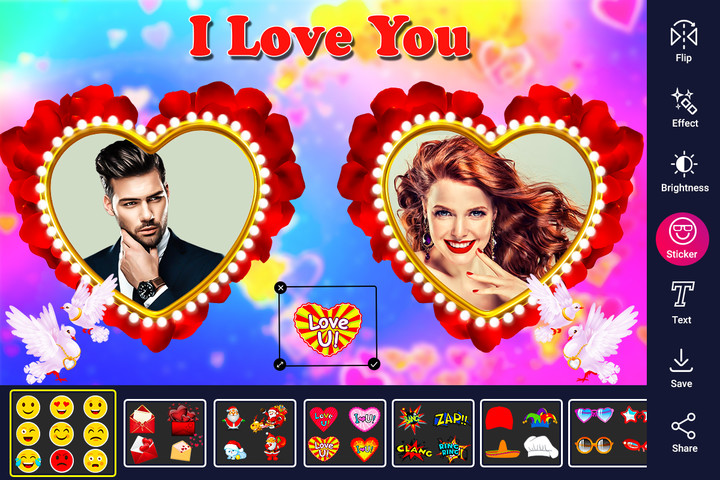 Love Heart Photo Frame screenshot image 7_Popularmodapk.com