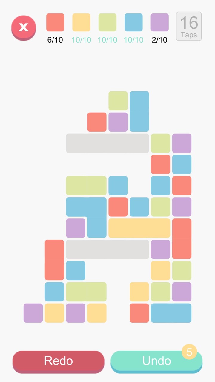 Blocks & Taps - Brain puzzle screenshot image 8_Popularmodapk.com