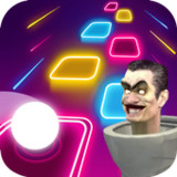 Skibidi Toilet Tiles HOP Music1.0_Popularmodapk.com