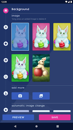 Easter Rabbit Live Wallpaper screenshot image 3_Popularmodapk.com