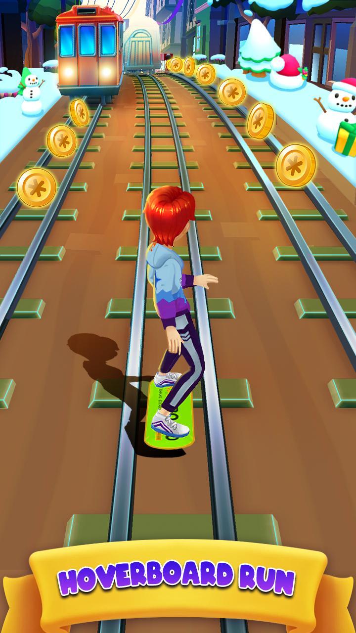 Railway train lady surfs screenshot image 2_Popularmodapk.com