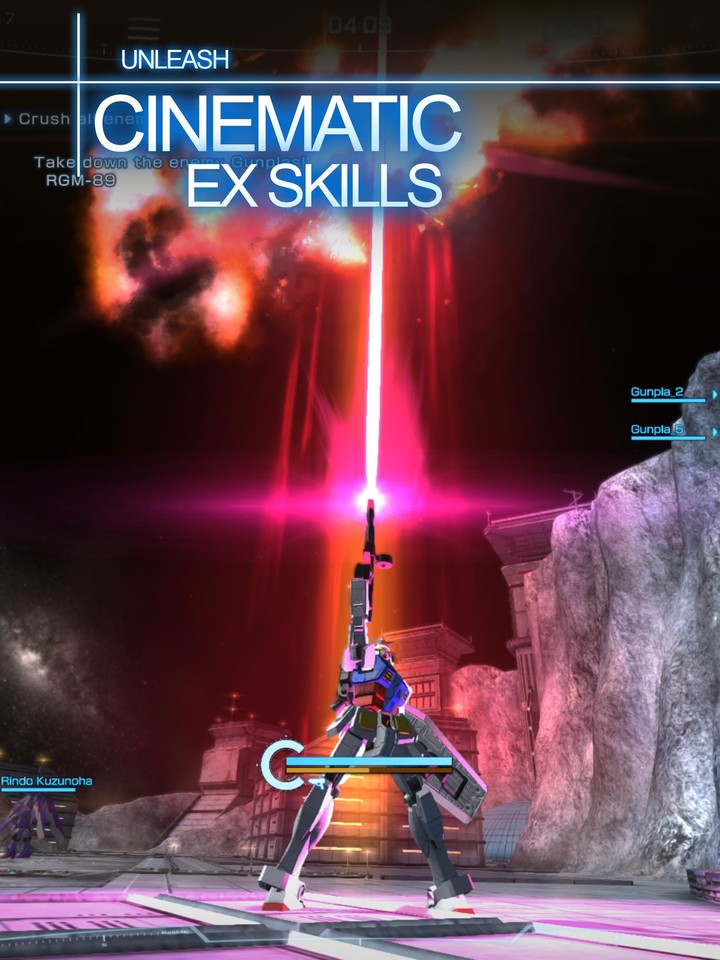 GUNDAM BREAKER : MOBILE screenshot image 2_Popularmodapk.com