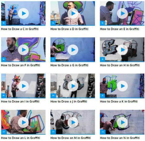 Graffiti - Street Art (Guide) screenshot image 2_Popularmodapk.com