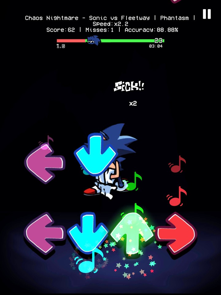 Chaos Nighmare in FNF Mod screenshot image 4_Popularmodapk.com