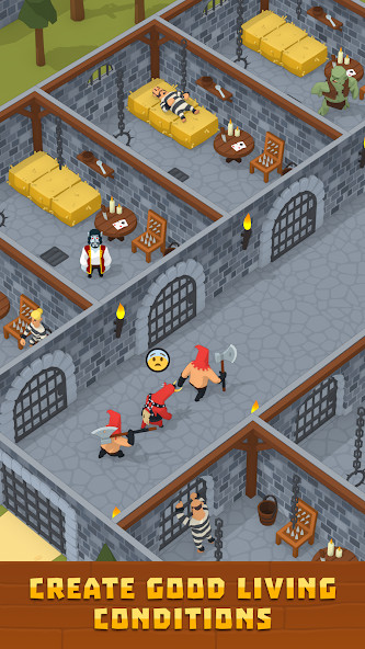 Idle Medieval Prison Tycoon screenshot image 3_Popularmodapk.com