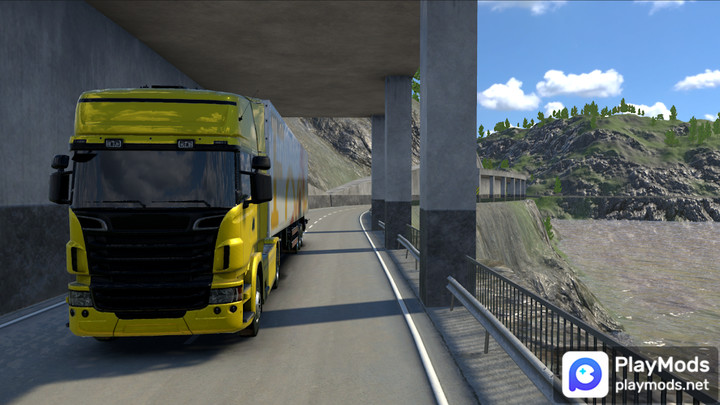 Truck Simulator:The Alps<span>(No ads)</span> screenshot image 4_Popularmodapk.com