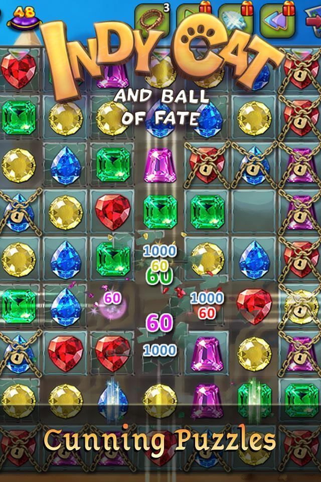 Indy Cat: Match 3 Adventure screenshot image 4_Popularmodapk.com