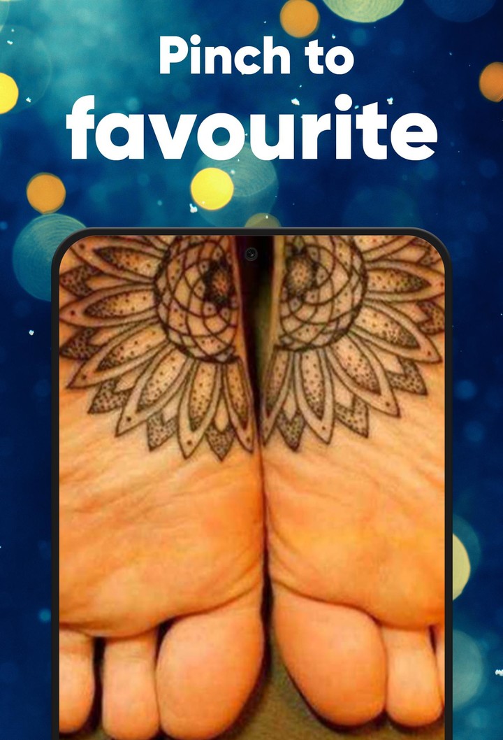 Foot Tattoo Designs 5000+ screenshot image 5_Popularmodapk.com