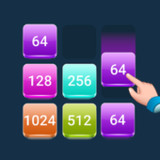 Drop Merge Blocks: 2048 Puzzle1.0.1_Popularmodapk.com