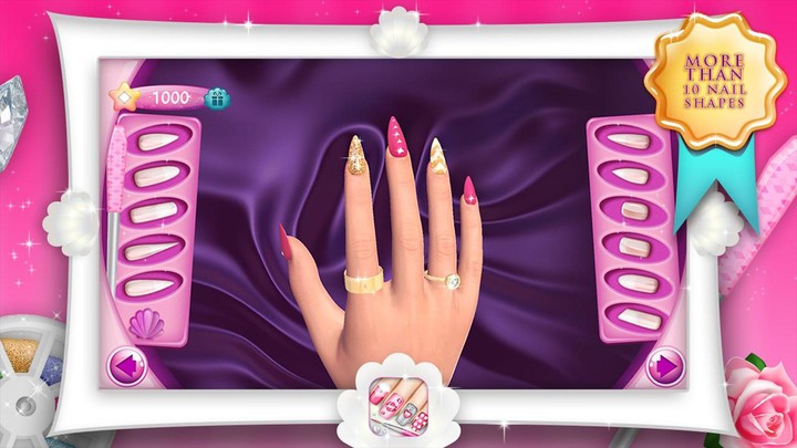 Fashion Nails 3D Girls Game screenshot image 15_Popularmodapk.com