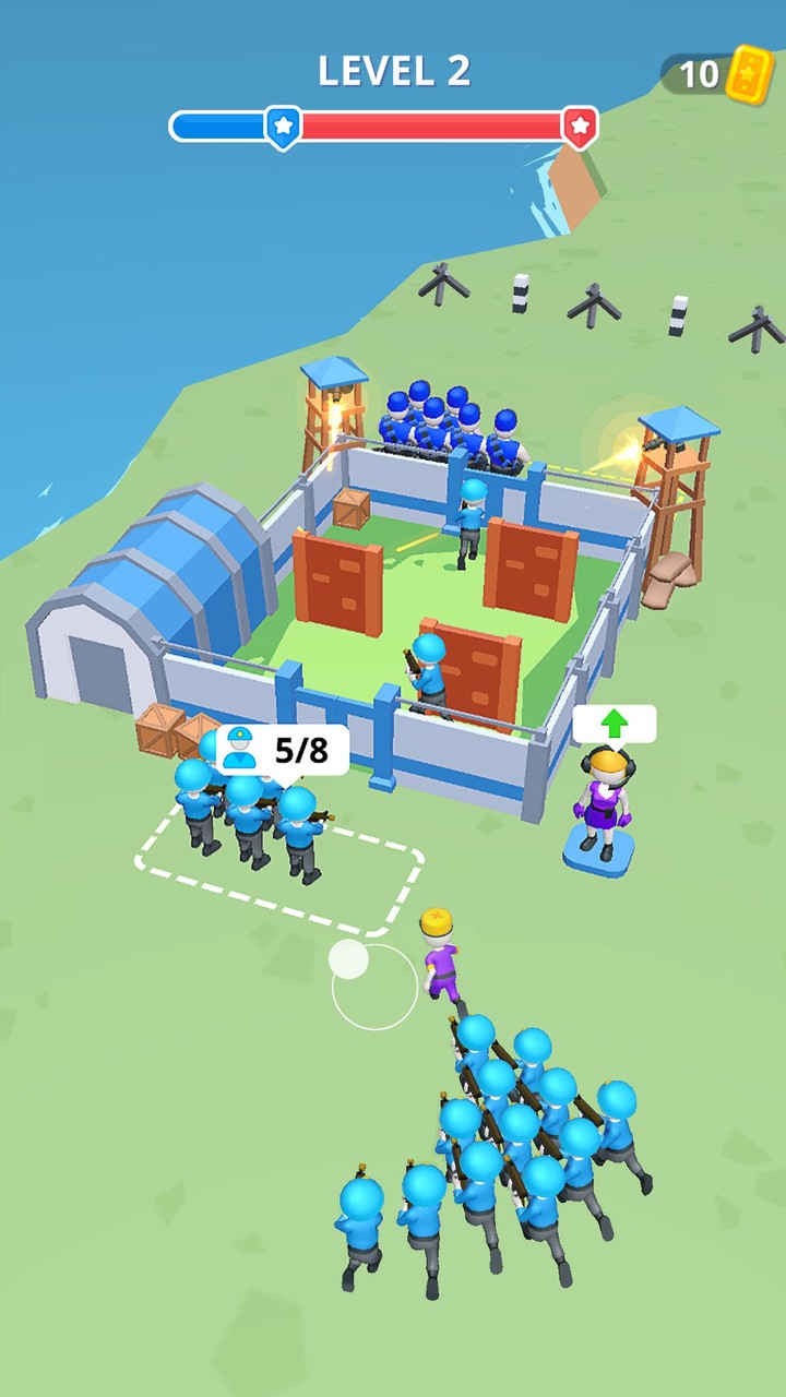 Army War Camp—Battle Game screenshot image 2_Popularmodapk.com
