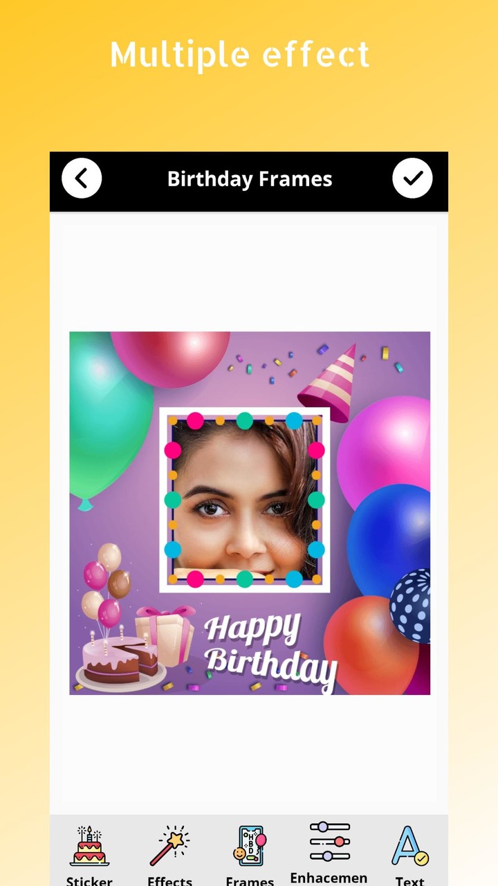 Birthday Photo Frame 2022 screenshot image 6_Popularmodapk.com